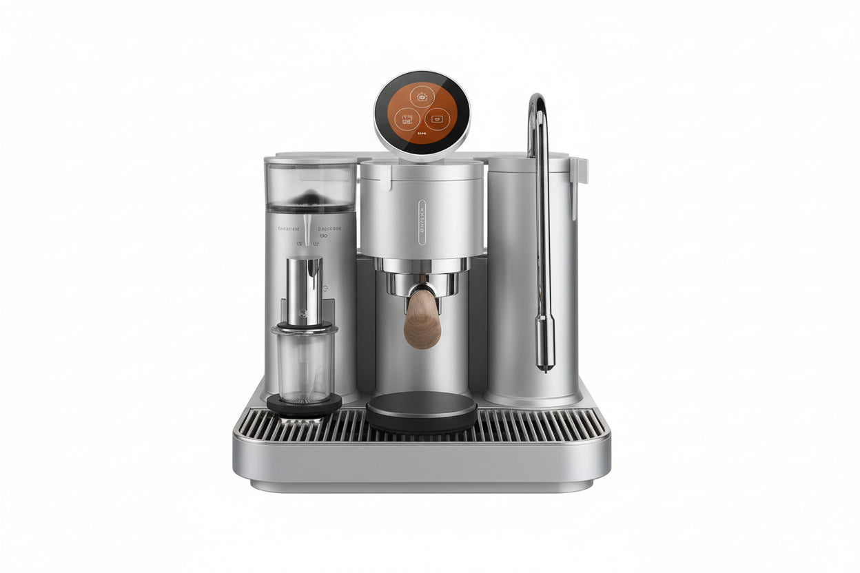 ماكينة إسبريسو ميراكي - أبيض