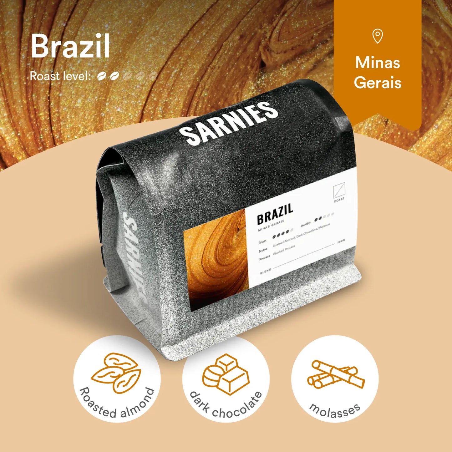 Sarnies | Brazil Santos 250G