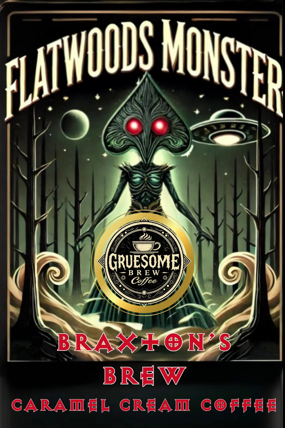 Gruesome | Flatwoods Monster Caramel Cream 8oz