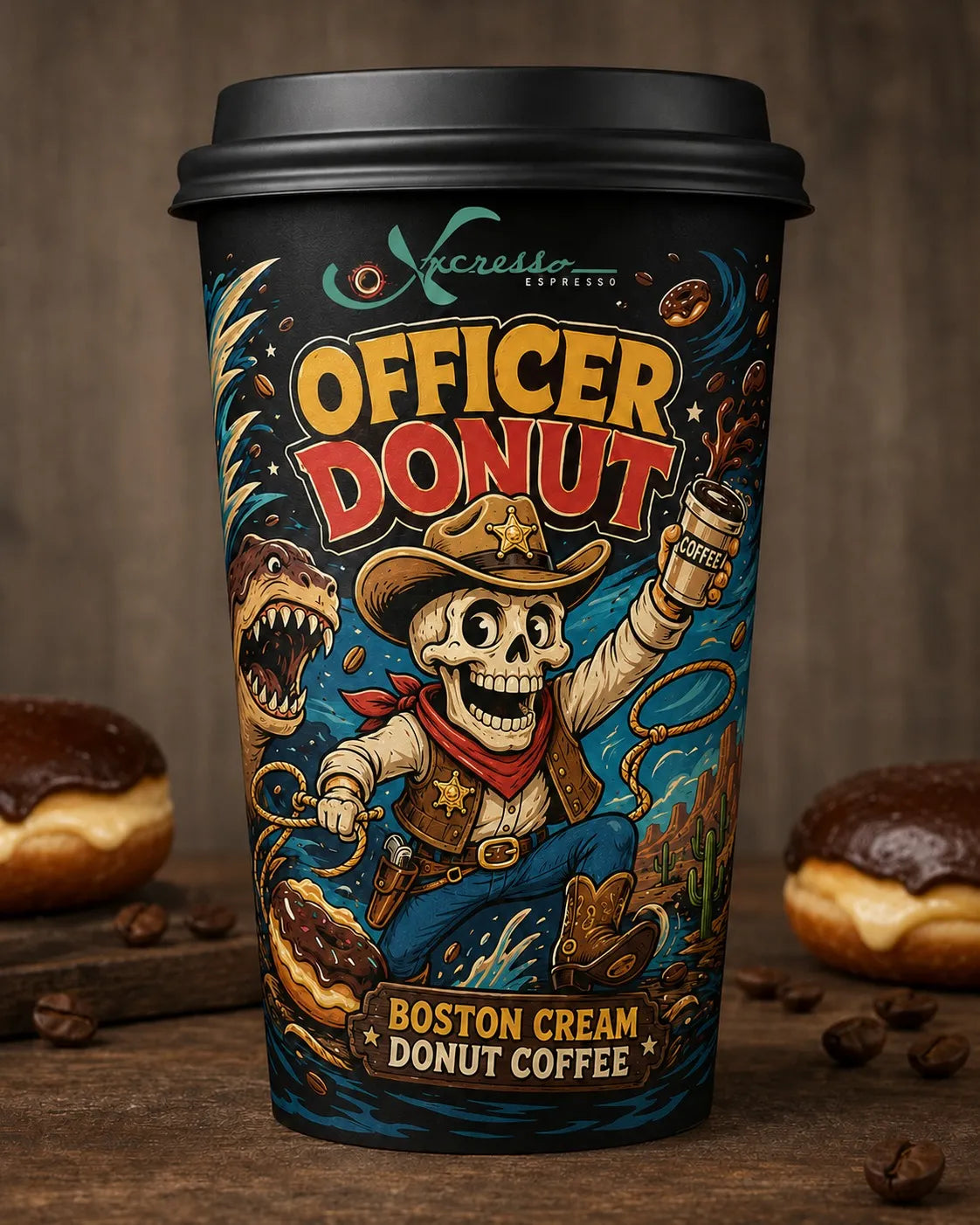 Espresso | Officer Donut Cup 12oz