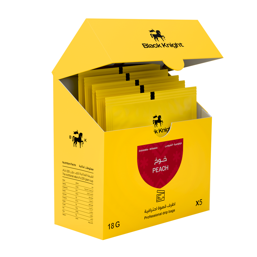 Black Knight | Peach Drip Bag 5pcs