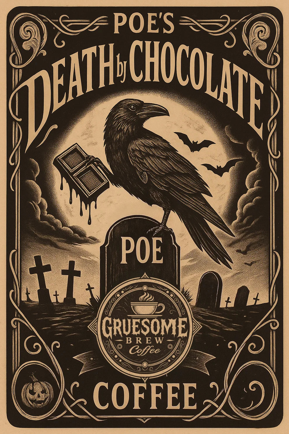 Gruesome | Poe's Death By Choco 8oz