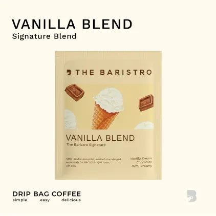 Baristro | Drip Coffee Vanilla Blend 1piece