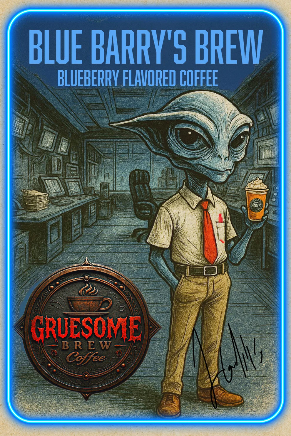 Gruesome | Blue Barry's Blueberry 8oz
