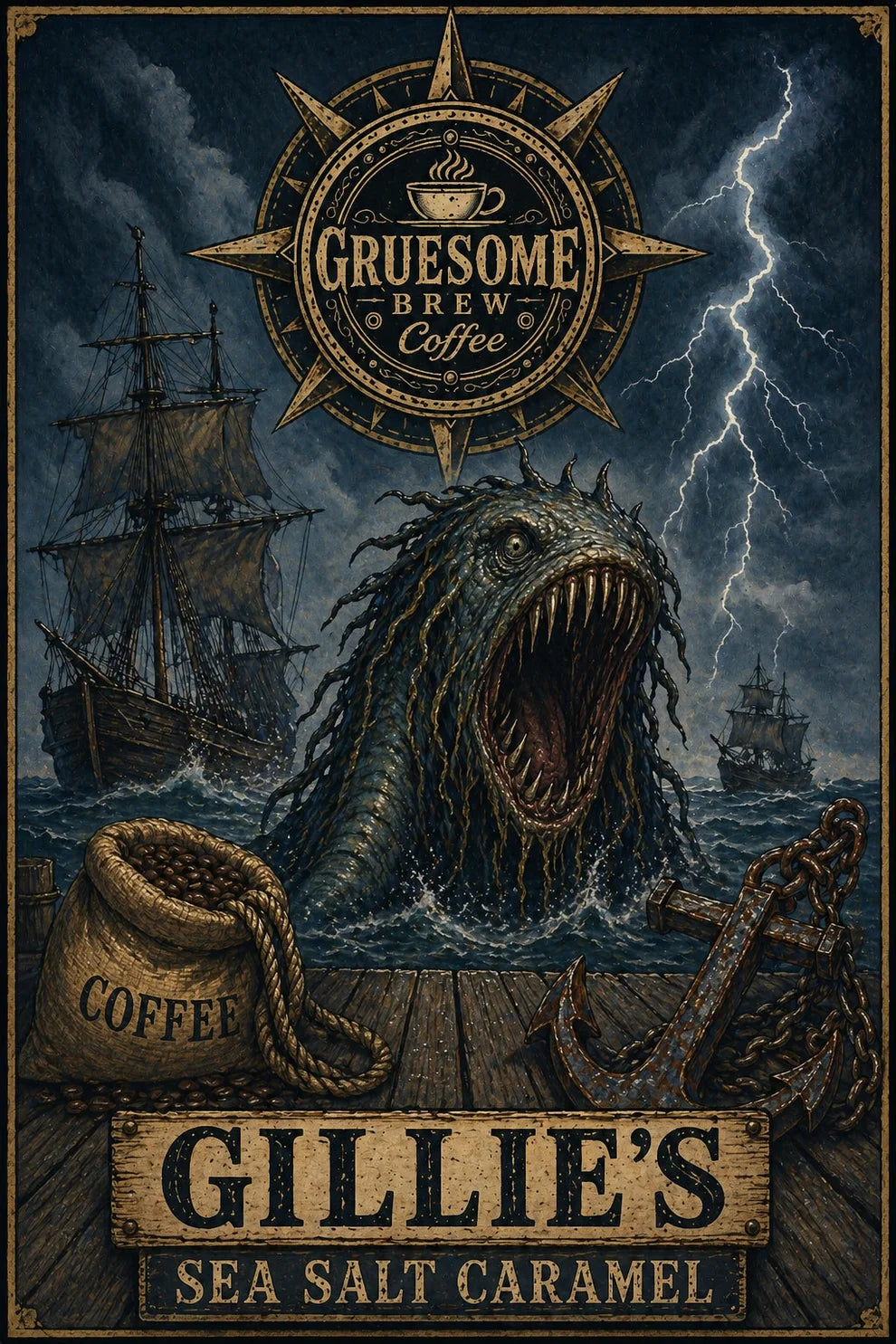 Gruesome | Gillie's Sea Salt Caramel 8oz