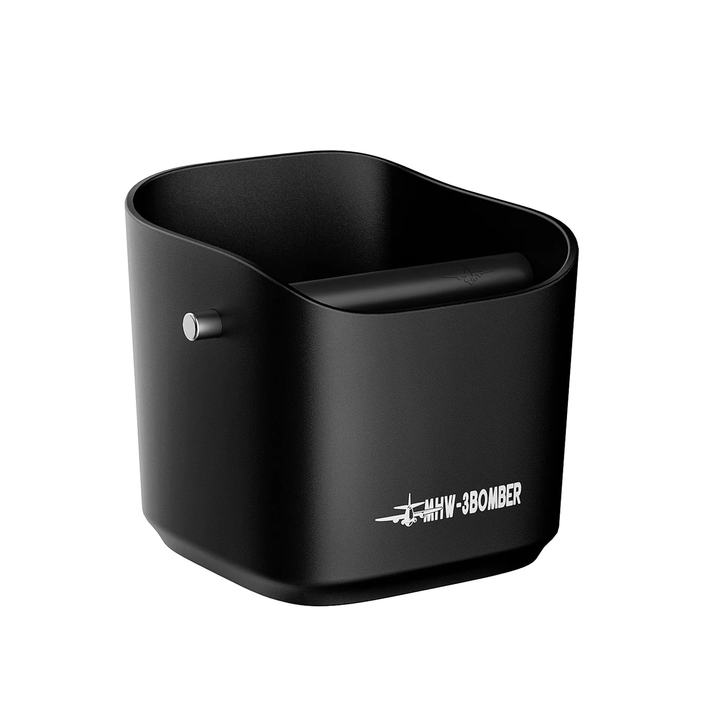 MHW | Square Knock Box 1.2L - Black