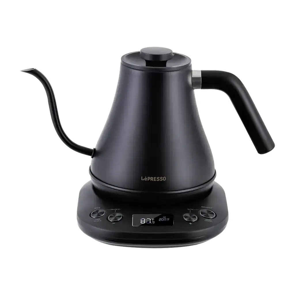 LePresso | Brevia Gooseneck Kettle 800ML Black