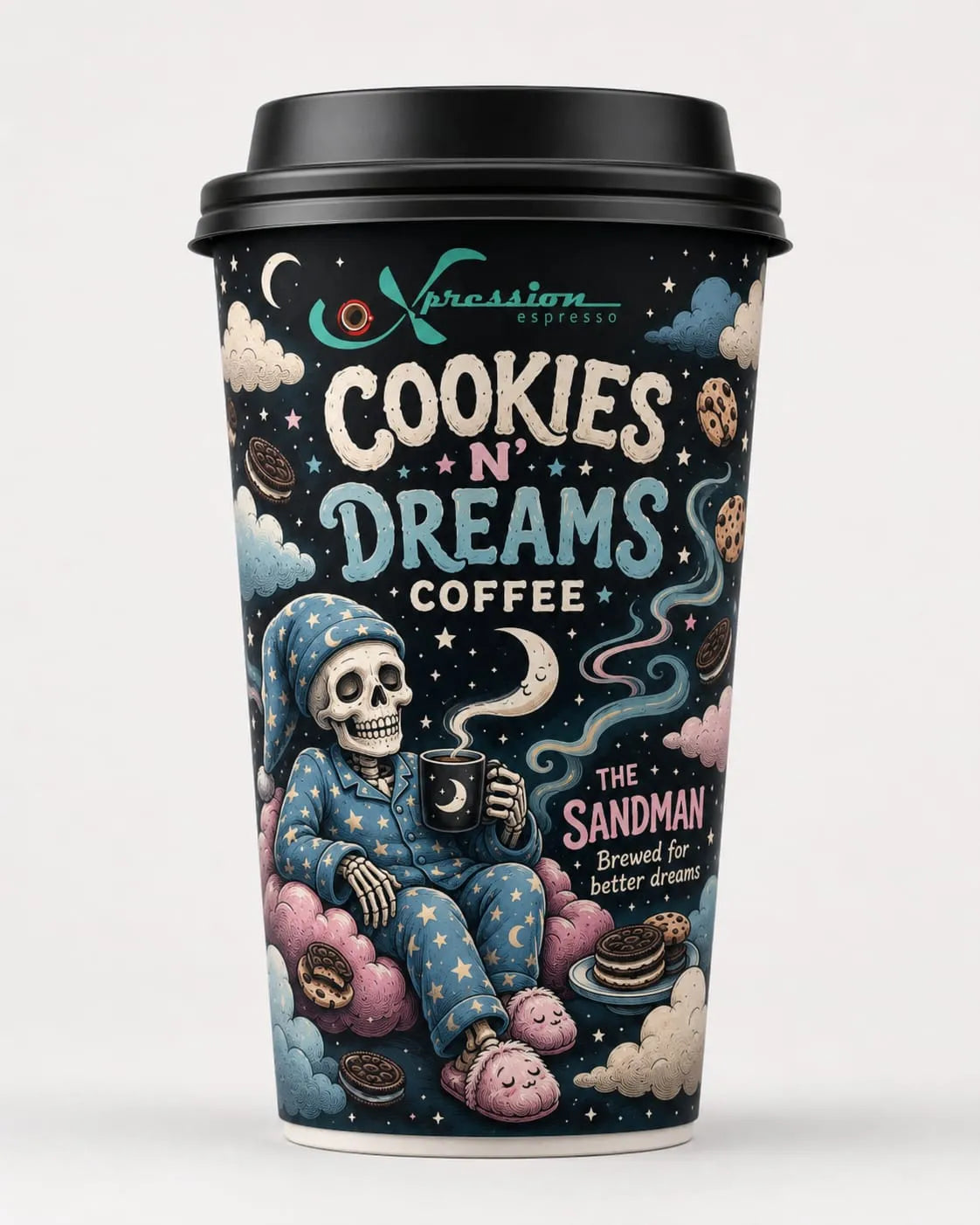 Espresso Cups | Cookies N Dream Cup 12oz