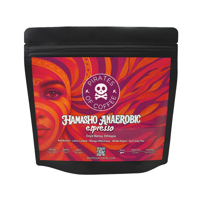 Pirates Hamasho Anaerobic Espresso - Ethiopia (250g)