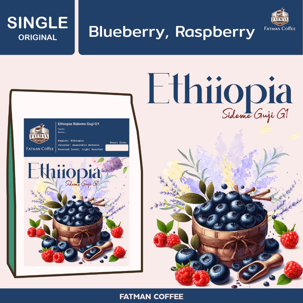 Fatman | Ethiopia Sidamo Guji G1 Blueberry 150G