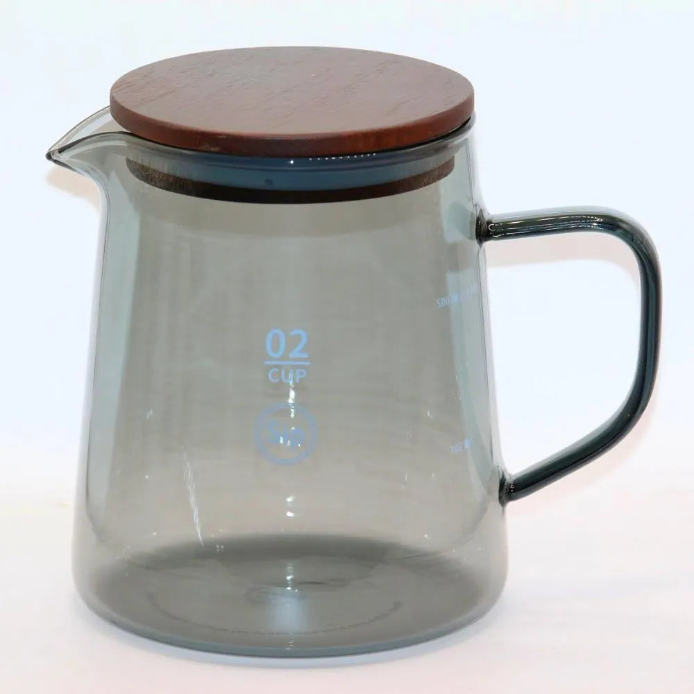 JDMON SIP | Server With Round Wood Led Black 600ML