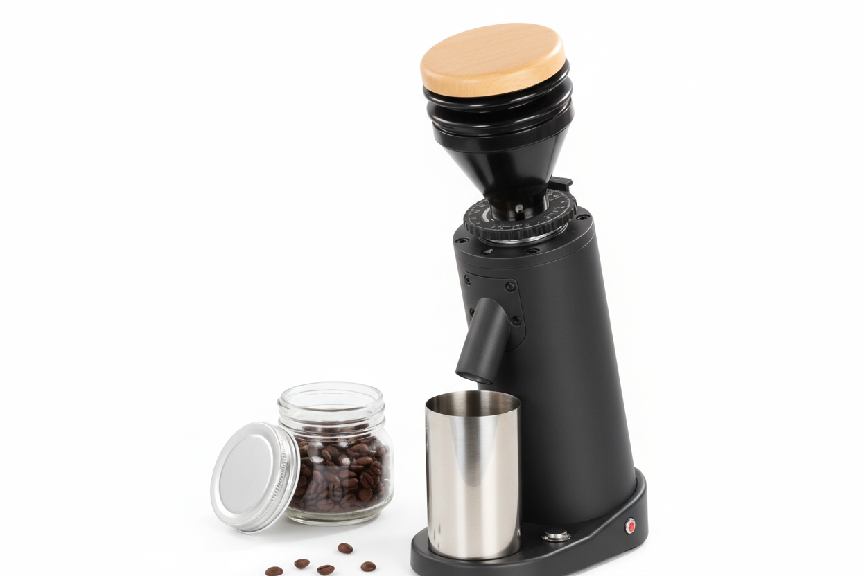 EX | Cyclone Pro Single Doser All Ground Grinder Black