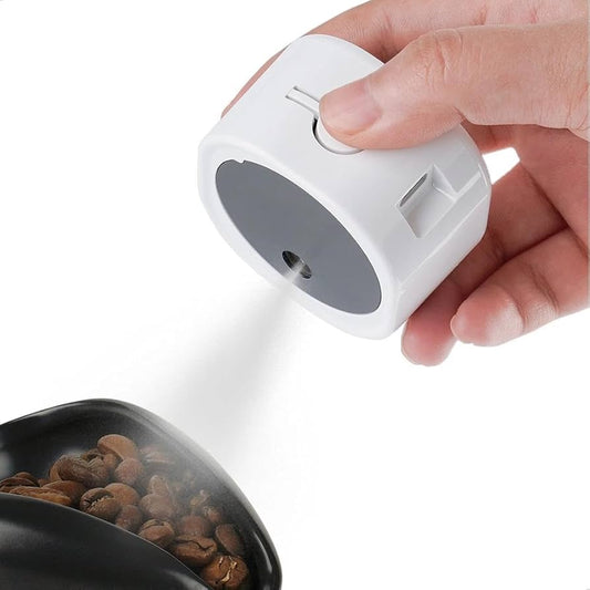 زجاجة رذاذ إلكترونية مضادة للكهرباء الساكنة - بيضاء