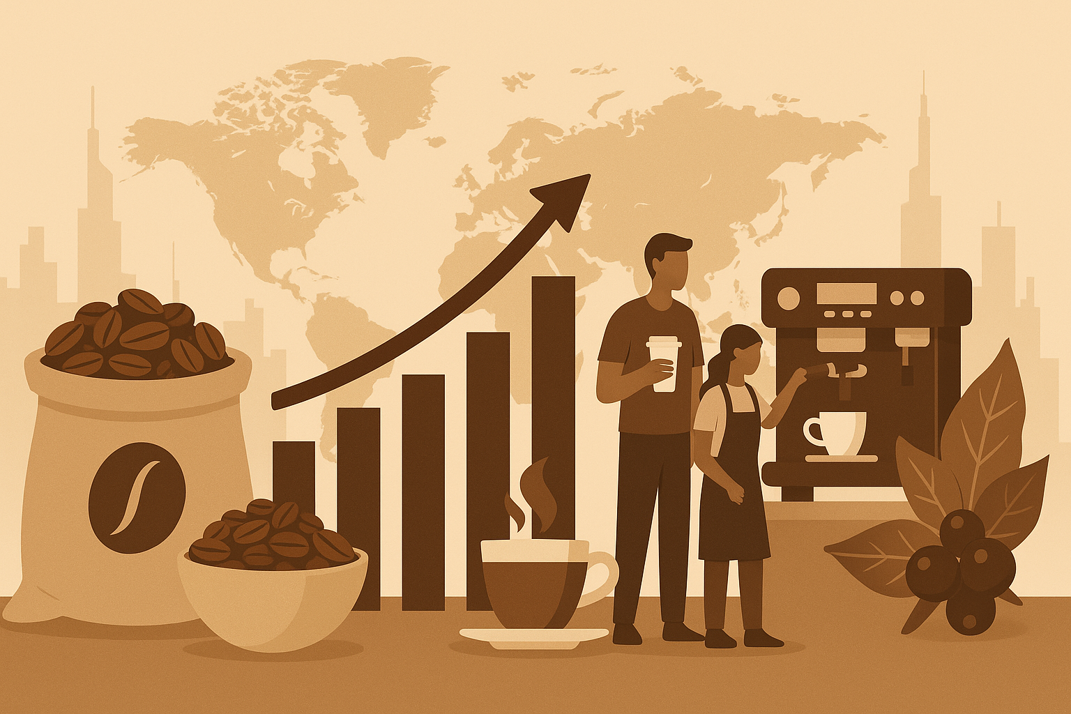 Brewing Business: The Rising Coffee Culture in the UAE & GCC – Market Insights & Opportunities