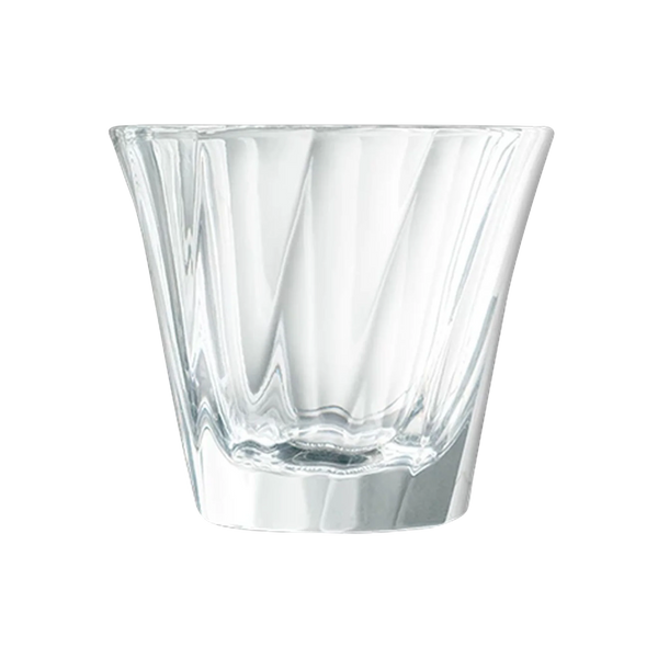 Loveramics | Urban Glass 180ml Twisted Cappuccino Glass (Clear)