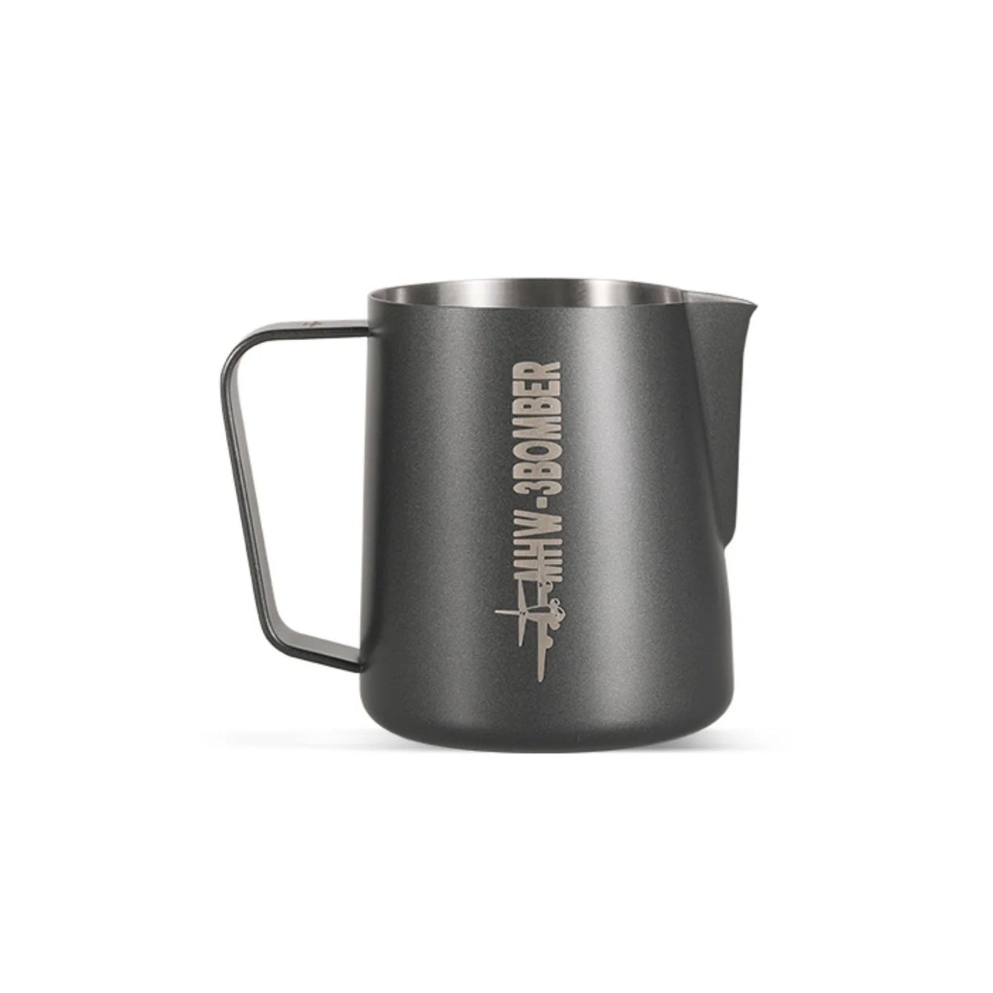 MHW | Milk Pitcher 3.0 Matte Black Round Spout - 450ML