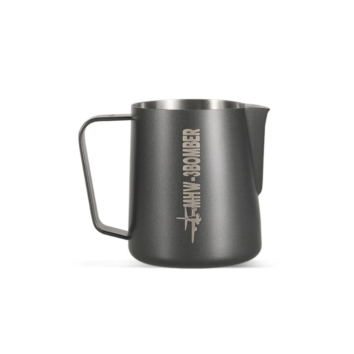 MHW | Milk Pitcher 3.0 Matte Black Round Spout - 450ML