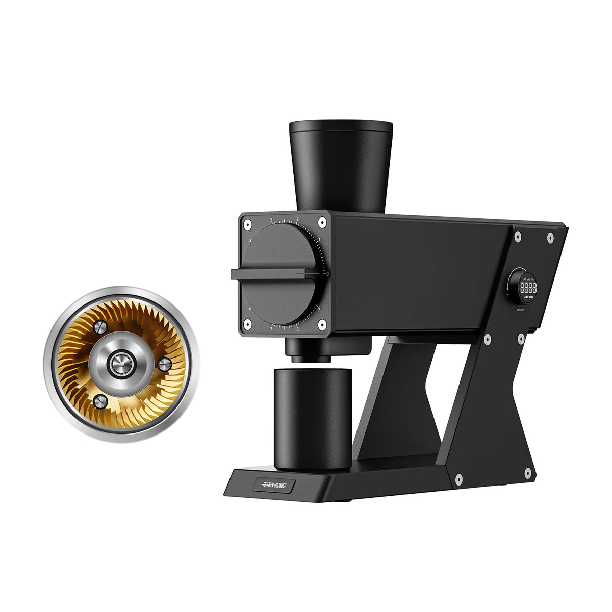 MHW | F74 Navigator Electric Grinder - Black