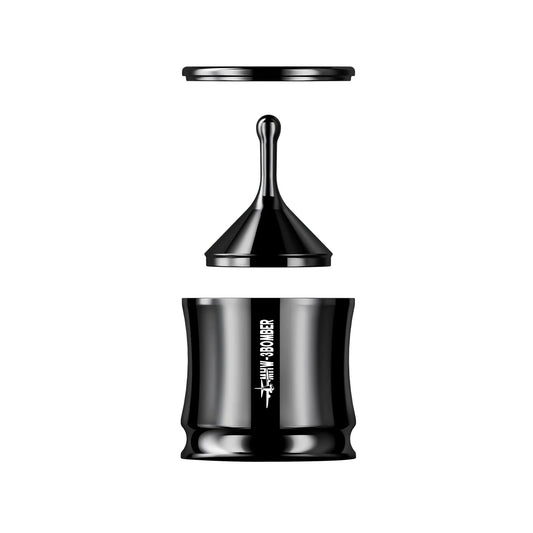 MHW | Flow Light Series Stainless Steel Dosing Funnel - Black 58mm