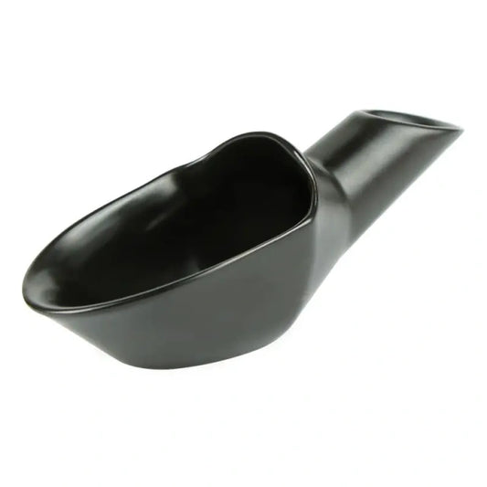 JDMON Ceramic Scoop Spoon Black