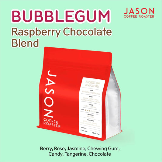 JASON | Bubble Gum Raspberry Chocolate 200G
