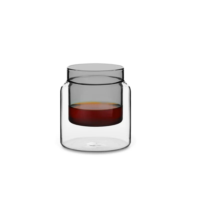 MHW | DW Glass H-Shaped Smoke Black - 130ml