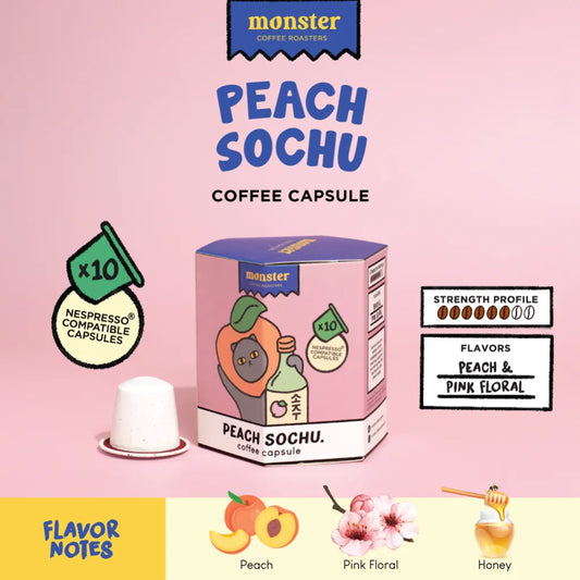 M&F | Coffee Capsule Peach Sochu 10pcs