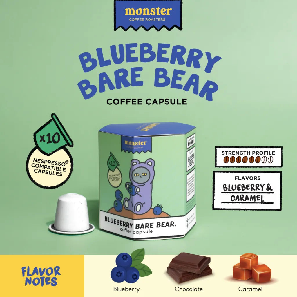 M&F | Coffee Capsule Blueberry Bare 10pcs