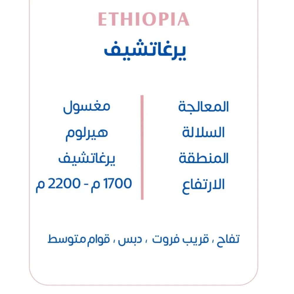 KUF | Ethiopia Yirgacheffe 250G