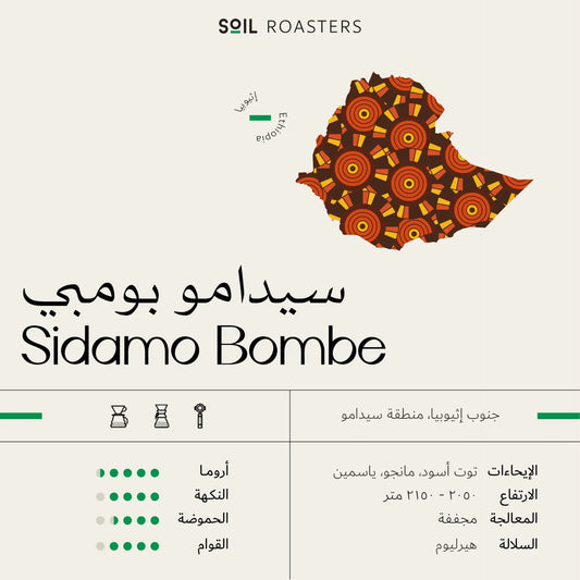 تربة | إثيوبيا بومبي سيدامو 250 جرام