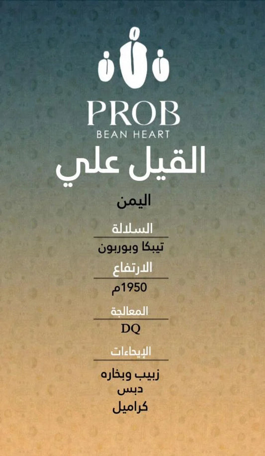Prob | Yemen Al-Qayl Ali 250G