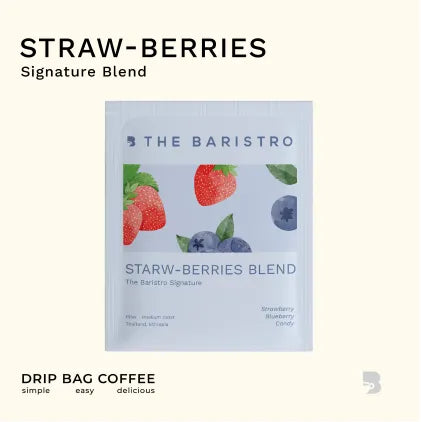 Baristro | Drip Coffee Straw-Berries Blend 1piece