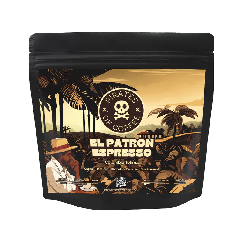 Pirates Coffee | Colombia El Patron Espresso 250G