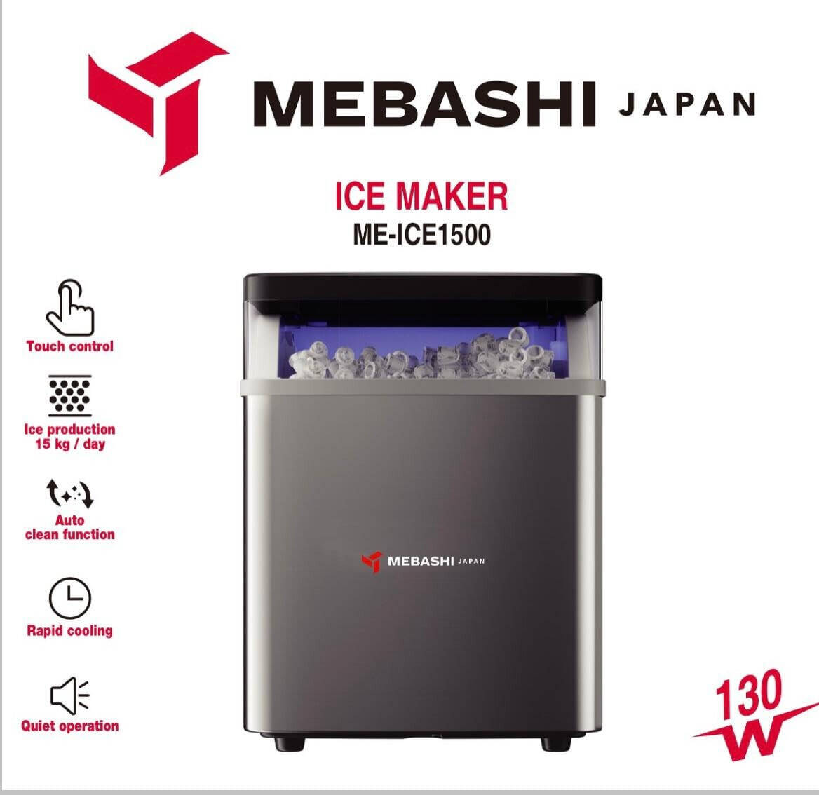 Mebashi Ice Maker ME-ICE1500