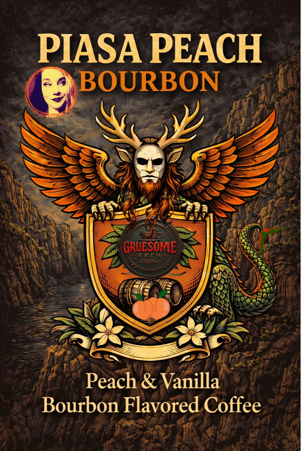 Gruesome | Piasa Peach Bourbon 8oz