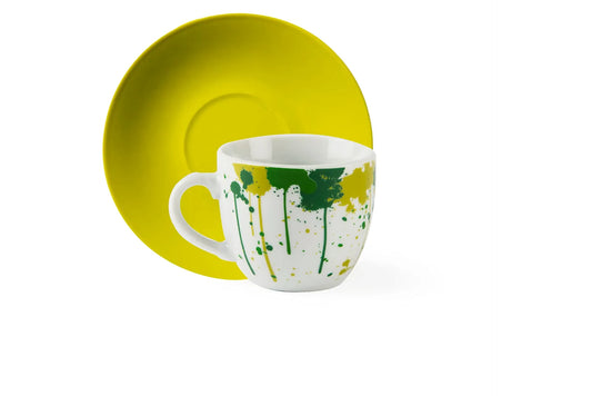 Excelsa | Dripping Ceramic Cups Green 90ML