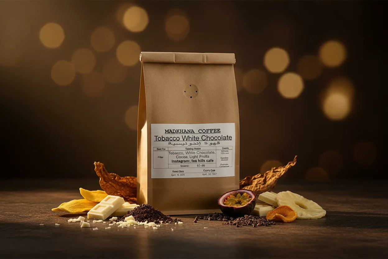 Madkhana | Indonesia Tobacco White Chocolate 250G