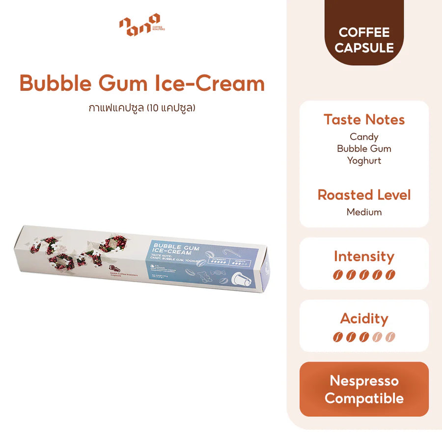 Nana | Bubblegum Ice Cream Nespresso Capsule 10pcs