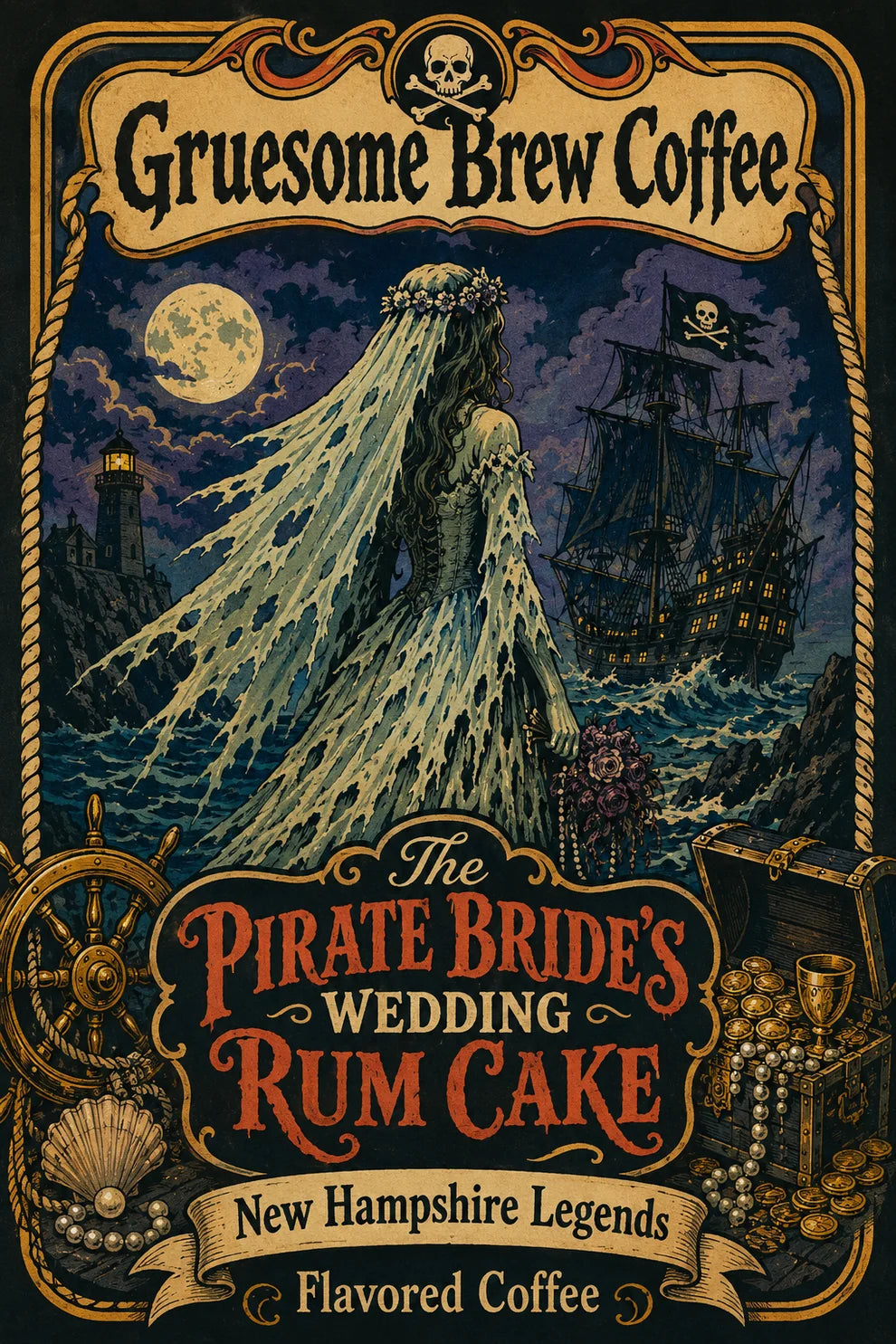 Gruesome | The Pirate Bride's Wedding Rum Cake 8oz