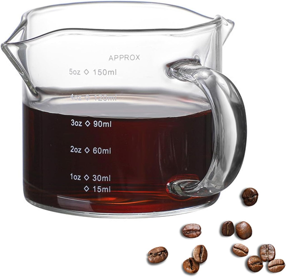 JDMON | Double Spout Shot Glass with Handle