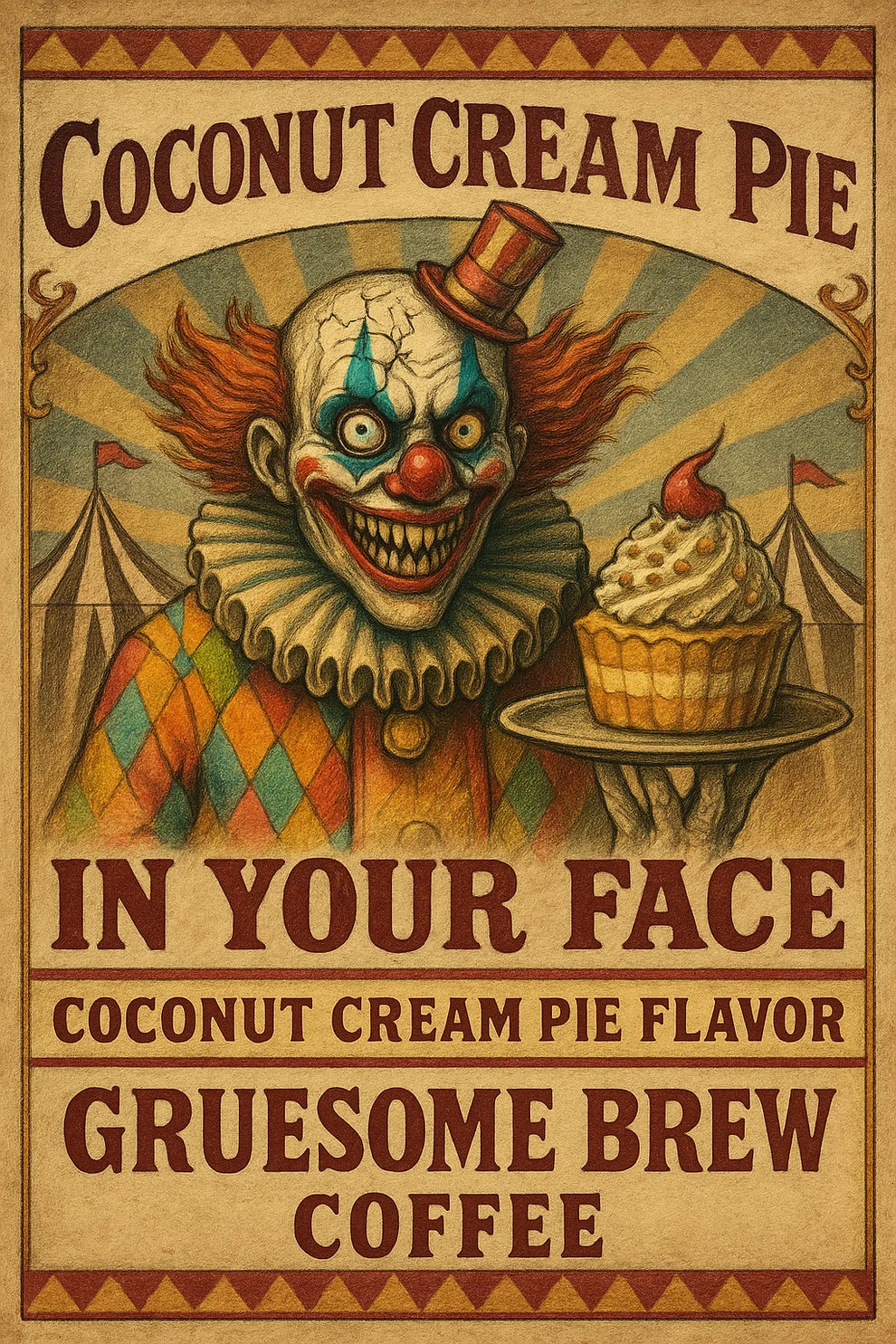 Gruesome | Coconut Cream Pie In Your Face 8oz