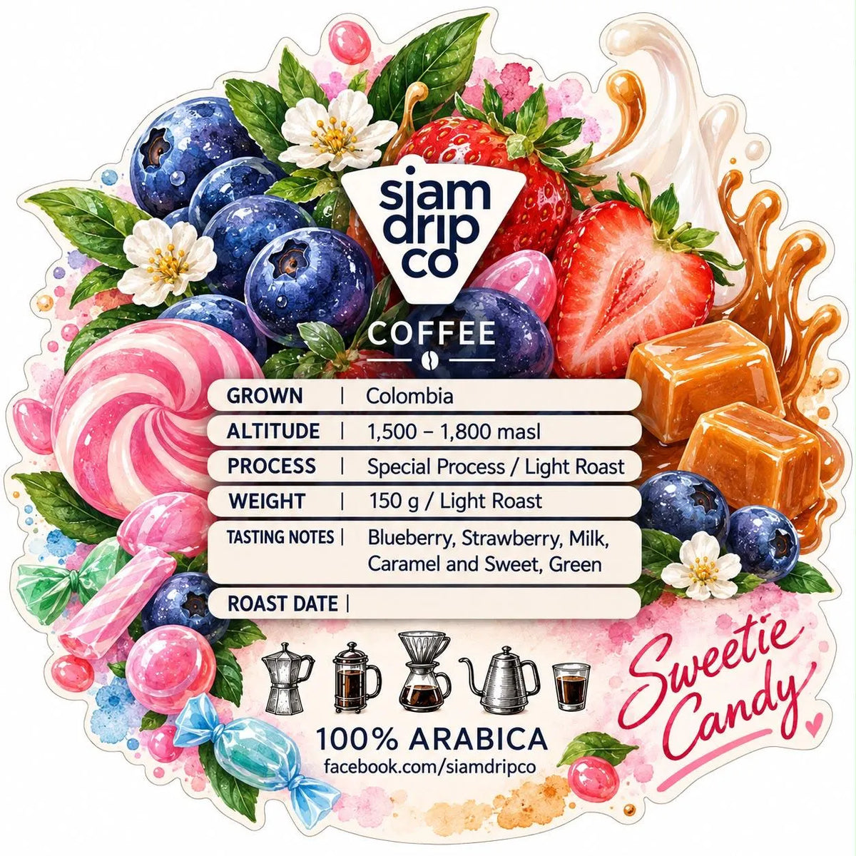 Siam Drip | Tobacco Sweet Candy 200G