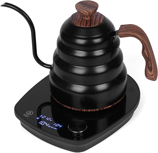 EX | Artisan Brewing Temperature Controlled Electronic Kettle - Black