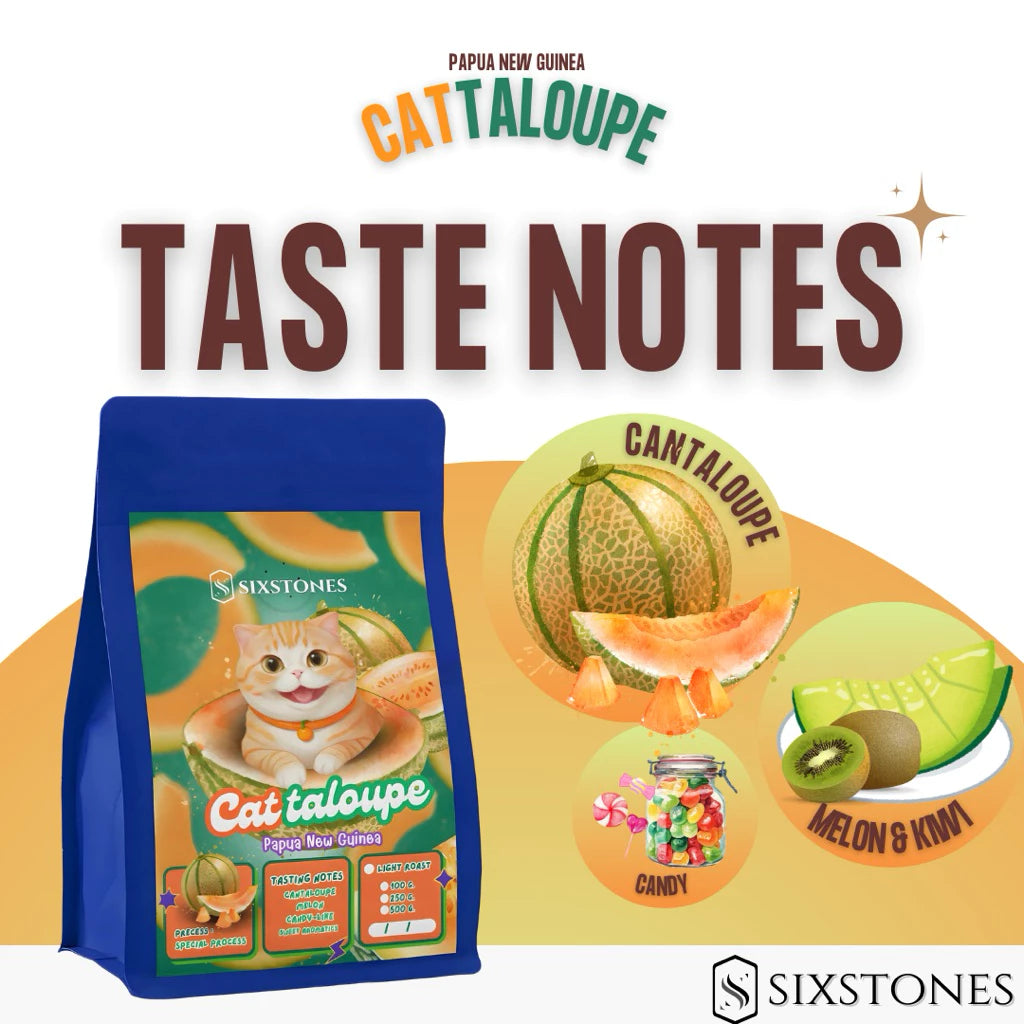 Sixstones | Cattaloupe Papua New Guinea 150G