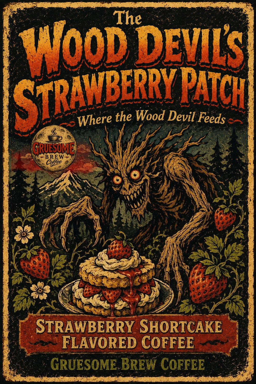 Gruesome | The Woods Devil's Strawberry Shortcake 8oz