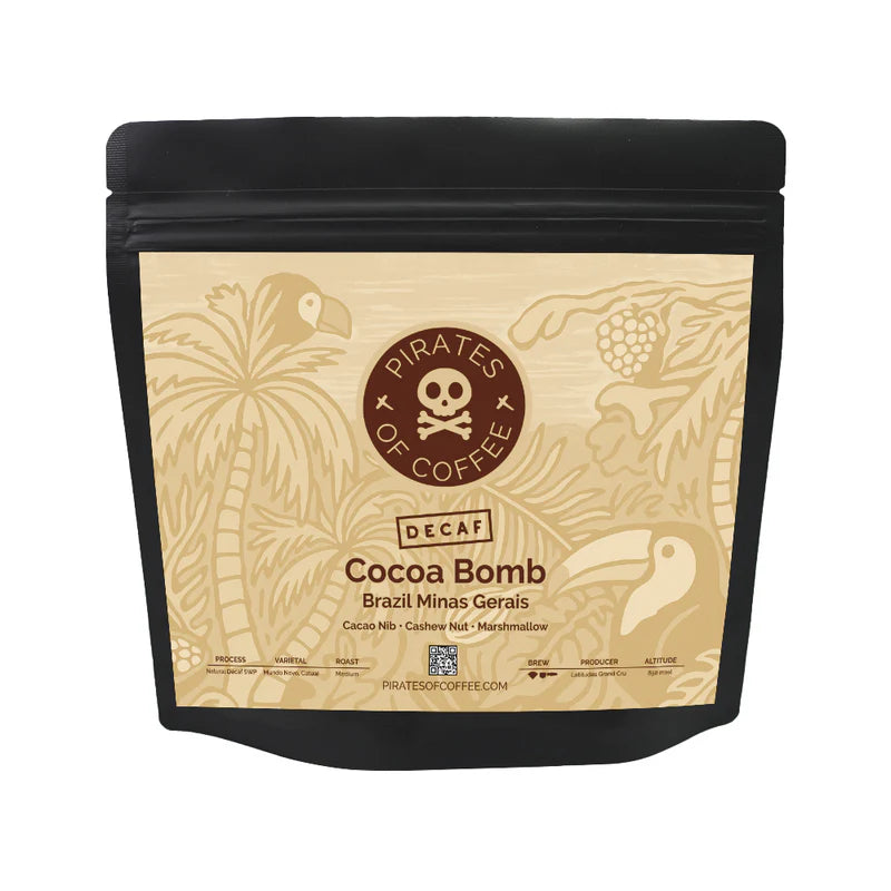 Pirates | Cocoa Bomb Brazil Decaf 250G