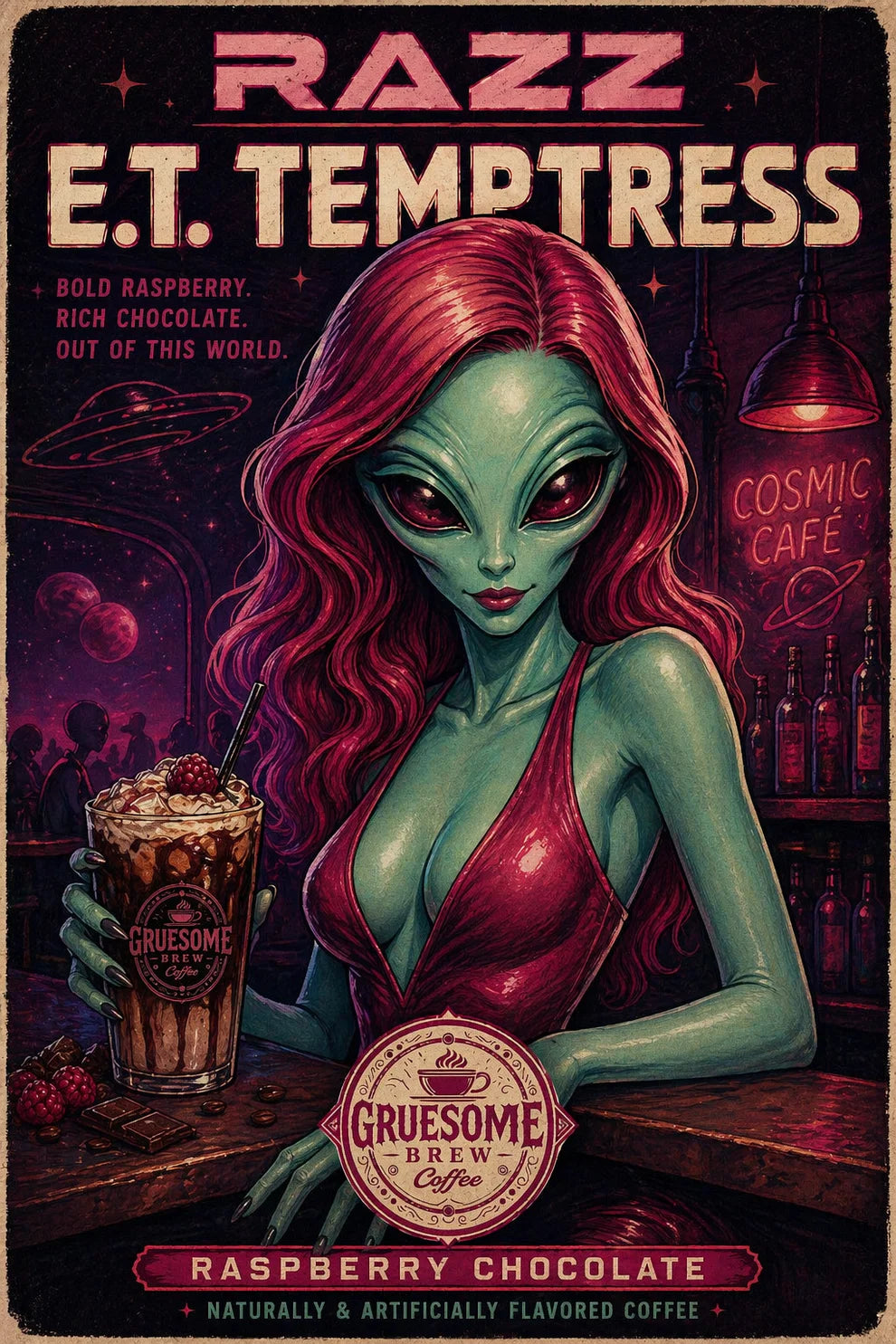 Gruesome | Razz Temptress Raspberry Choco 8oz