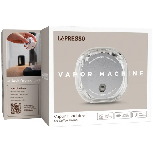 Lepresso Vapor Machine For Coffee Beans - Transparent