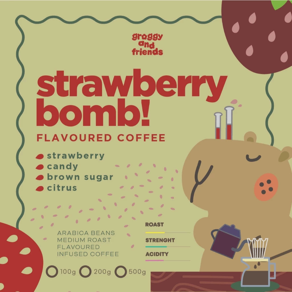 Groggy | Strawberry Bomb 200G