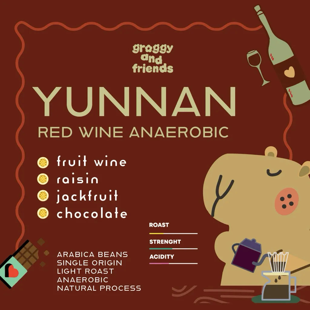 Groggy | Yunnan Red Wine 200G